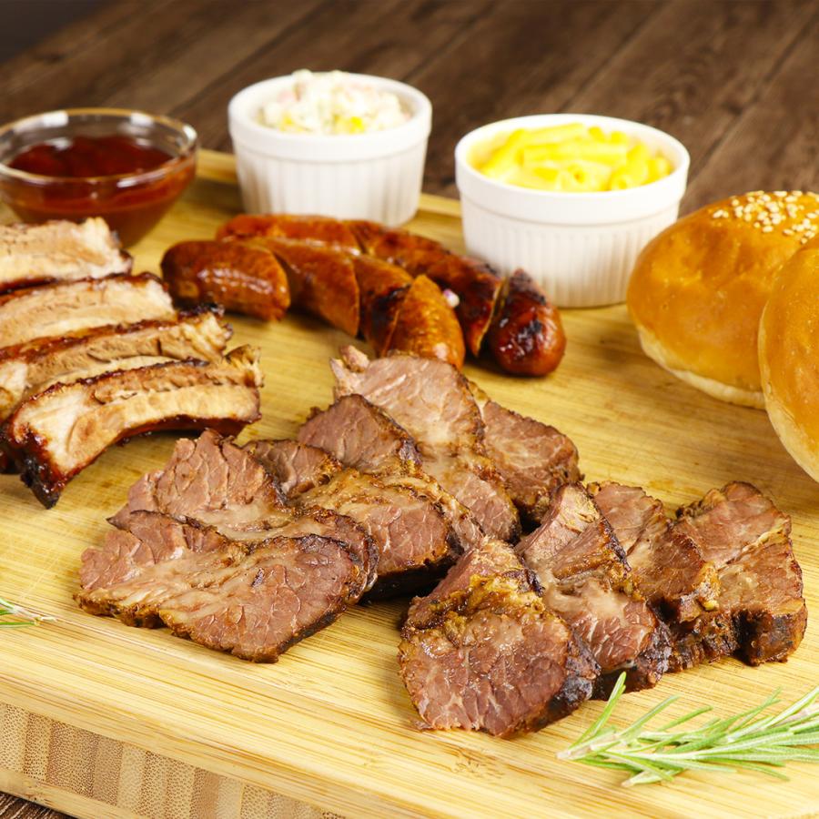 BBQグリルビーフブリスケット 450g BBQソース【マイルド】付き　オリジナルスパイス味付け済  加熱調理済 |  | 01