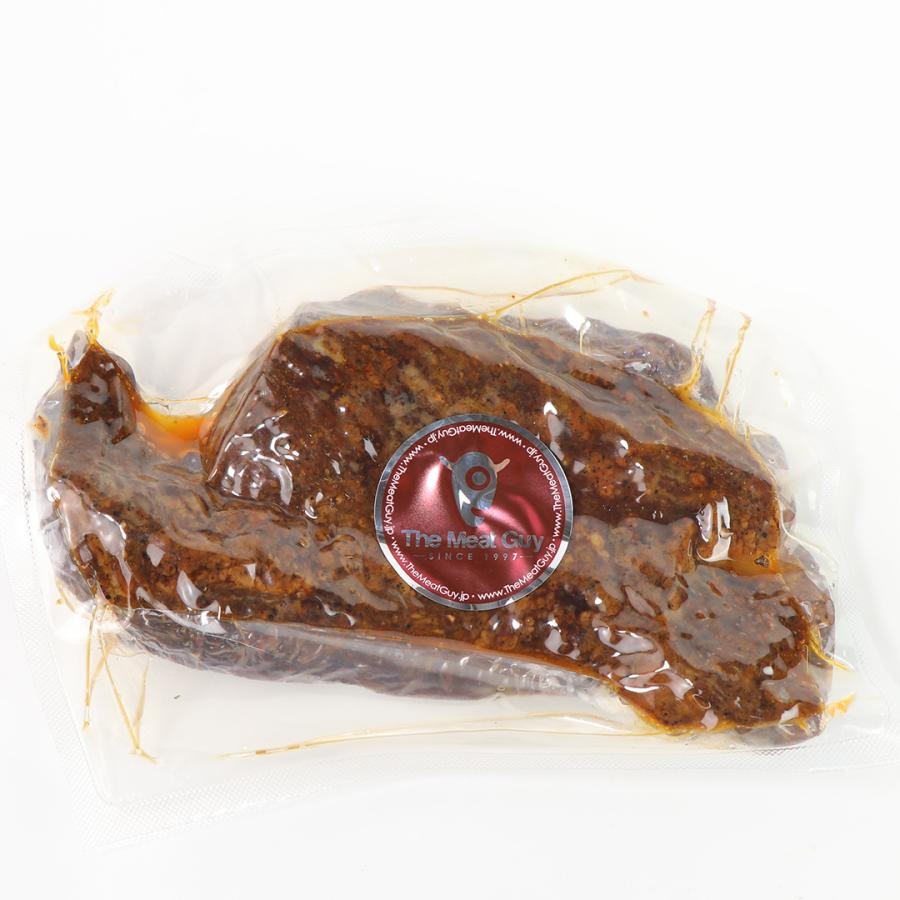 BBQグリルビーフブリスケット 450g BBQソース【マイルド】付き　オリジナルスパイス味付け済  加熱調理済 |  | 07