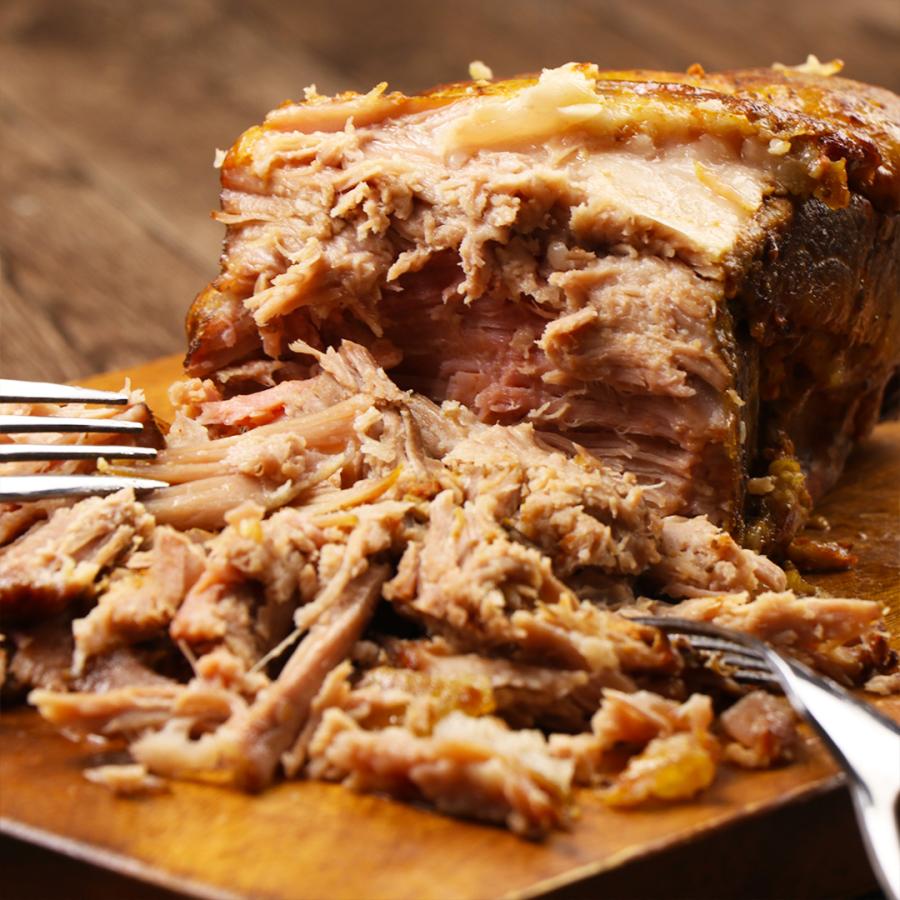 BBQプルドポーク  BBQソース【ホット】付き　500g　オリジナルスパイス味付け済  加熱調理済 |  | 03