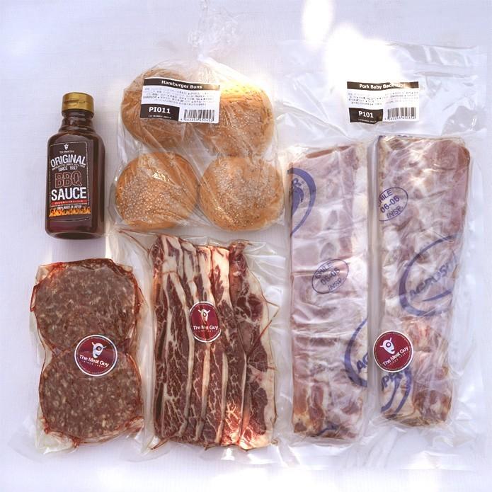 （送料無料）アメリカン BBQ セット 2kg 4-6人前 / バーベキューセット バーベキュー 肉 塊肉 BBQ食材 アウトドア キャンプ BBQセット |  | 05