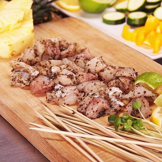 【エキゾチック】竹串付き味付け生肉キューブ5種お得セット/バーベキューセット カンガルー ワニ ポーク ビーフ 馬(送料無料) 肉 BBQ食材 アウトドア キャンプ |  | 03