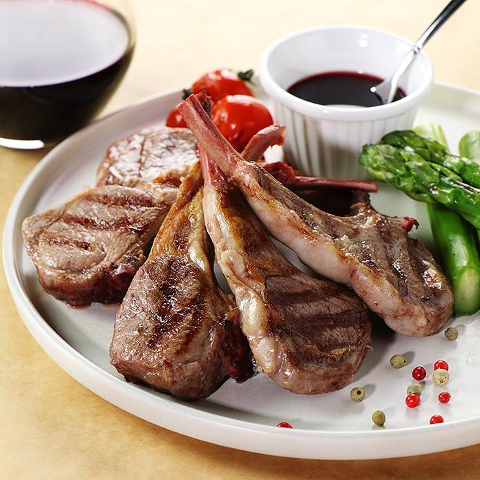 【期間限定20%OFF】（送料無料）ラム肉　ラムチョップ 5本 &times; 3pcセット (計15本) ニュージーランド産 WAKANUIスプリングラム