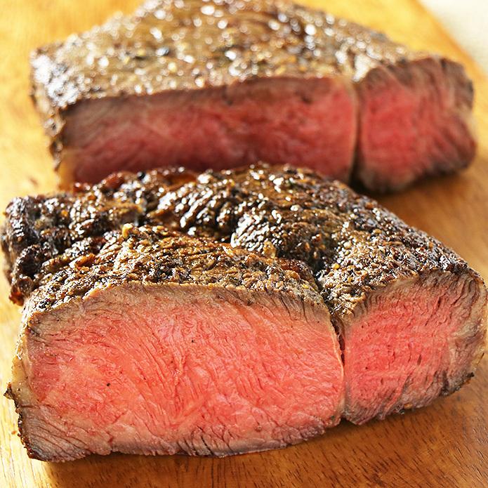 送料無料 肉 ステーキ 牛肉 サーロインとリブロース ステーキ 食べ比べセット！1kg ブロック肉 塊肉 グラスフェッドビーフ 牧草牛 |  | 05