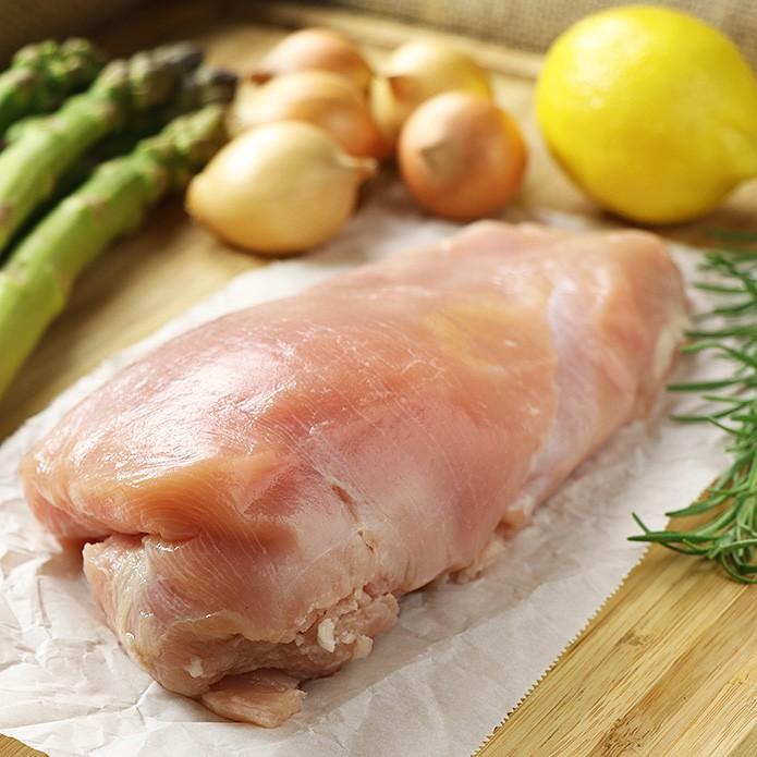 【次回2026/10月頃入荷予定】ターキーブレスト (七面鳥のムネ肉) 700g アメリカ産 大きな胸肉 サンクスギビング/クリスマスホームパーティに♪ |  | 01