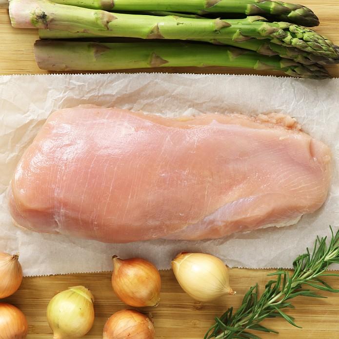 【次回2026/10月頃入荷予定】ターキーブレスト (七面鳥のムネ肉) 700g アメリカ産 大きな胸肉 サンクスギビング/クリスマスホームパーティに♪ |  | 02