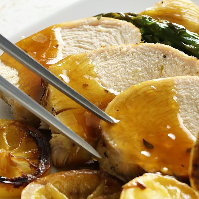 【次回2026/10月頃入荷予定】ターキーブレスト (七面鳥のムネ肉) 700g アメリカ産 大きな胸肉 サンクスギビング/クリスマスホームパーティに♪ |  | 06