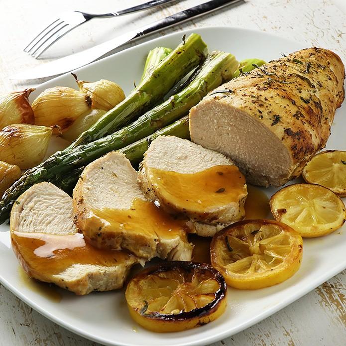 【次回2026/10月頃入荷予定】ターキーブレスト (七面鳥のムネ肉) 700g アメリカ産 大きな胸肉 サンクスギビング/クリスマスホームパーティに♪ |  | 07