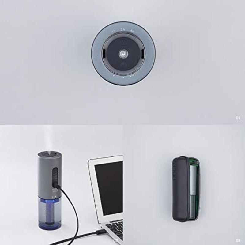 cado ポータブルスチーム加湿器　MH-C20モルタルブラック Amazon.co.jp: カドー ポータブル加湿器 STEM Portable モルタル