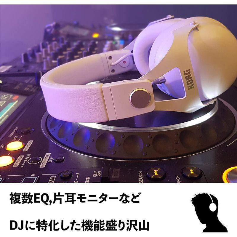 ベストセラー KORG ノイズキャンセリング DJヘッドホン NC-Q1 BK ブラック ワイヤレス Bluetooth Googleアシスタント Sir