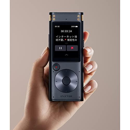iFLYTEK VOITER SR302PRO AIレコーダー 黒 iFLYTEK VOITER SR302 Pro AIライティングレコーダー 黒/文字
