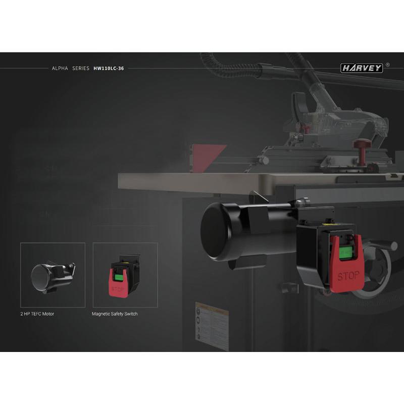 テーブルソー のこ盤 切断 Harvey 10