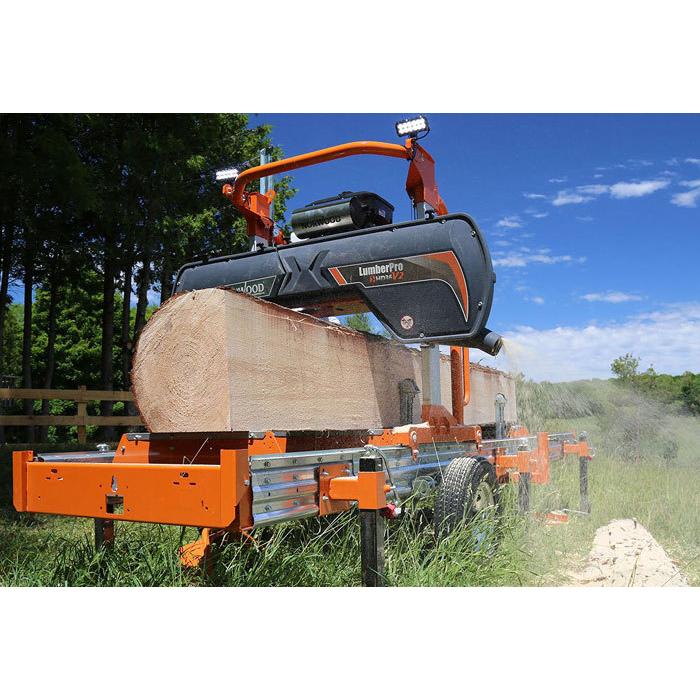 LumberPro HD36V2 Norwood社製エンジン式移動製材機 簡易製材機 : ザ