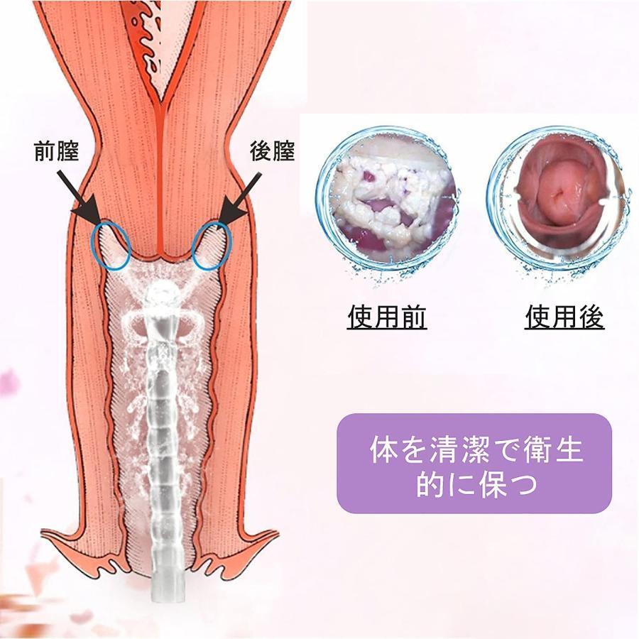 多目的洗浄器 浣腸器 膣内洗浄 腸内洗浄 アナル洗浄 ビデ デリケート ケア 洗浄 清潔 便秘浣腸シャワー 逆流防止 男女兼用 手動ポンプ式 300ml｜thence｜05