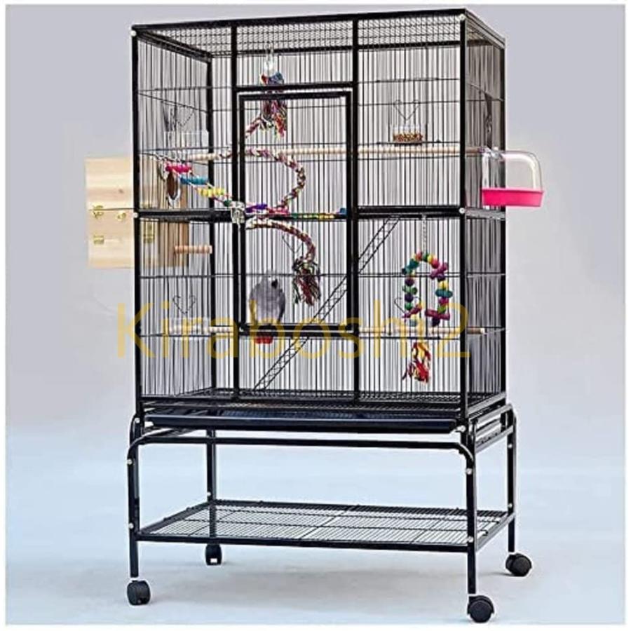 鳥ケージ 大型 鳥かご 大型スチールバードケージ ケージオカ 豪華