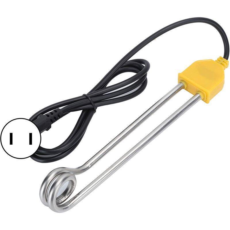 イマージョンヒーター 1000W 110V 携帯湯沸し棒 湯沸しヒーター バケツヒーター (110V) p21270678d99f