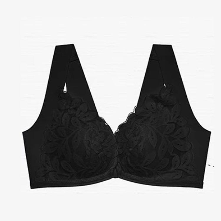 Veimia ブラックブラジャー Veimia（ヴェーミア） 小さく見せるブラ ブラジャー 大きいサイズ 揺れ