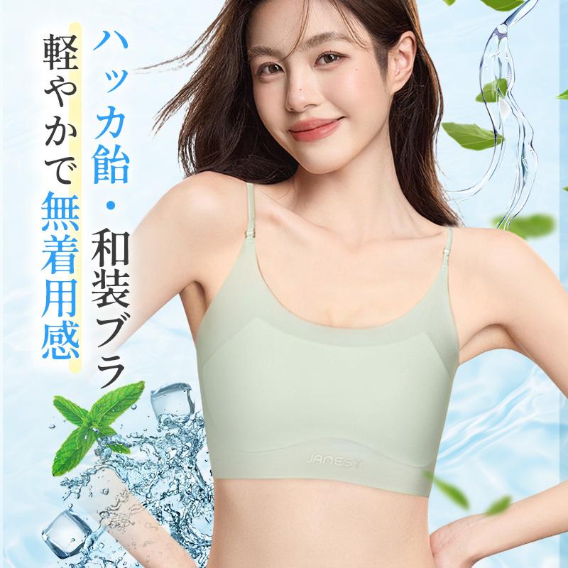 Veimia 和装ブラ3枚セット Lサイズ　ベーミア Veimia（ヴェーミア） 和装ブラ ハッカ飴・ナベシャツ 胸が小さく