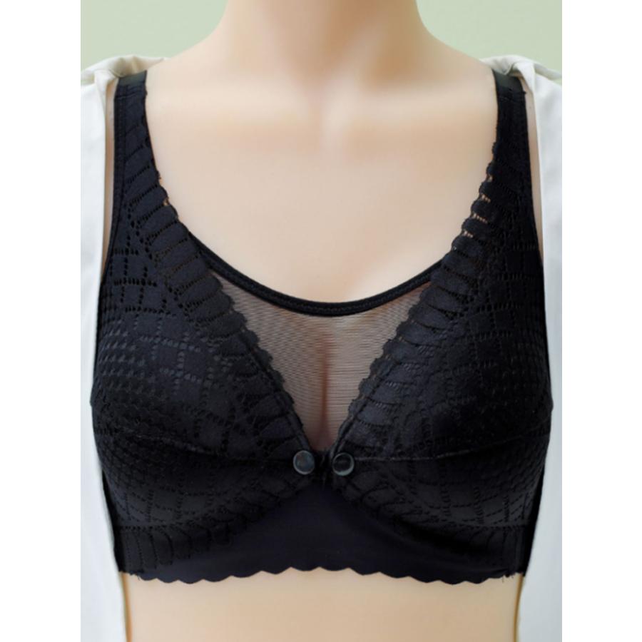 VEIMIA授乳ブラ 大きいサイズブラジャー マタニティブラ 前開き ノン