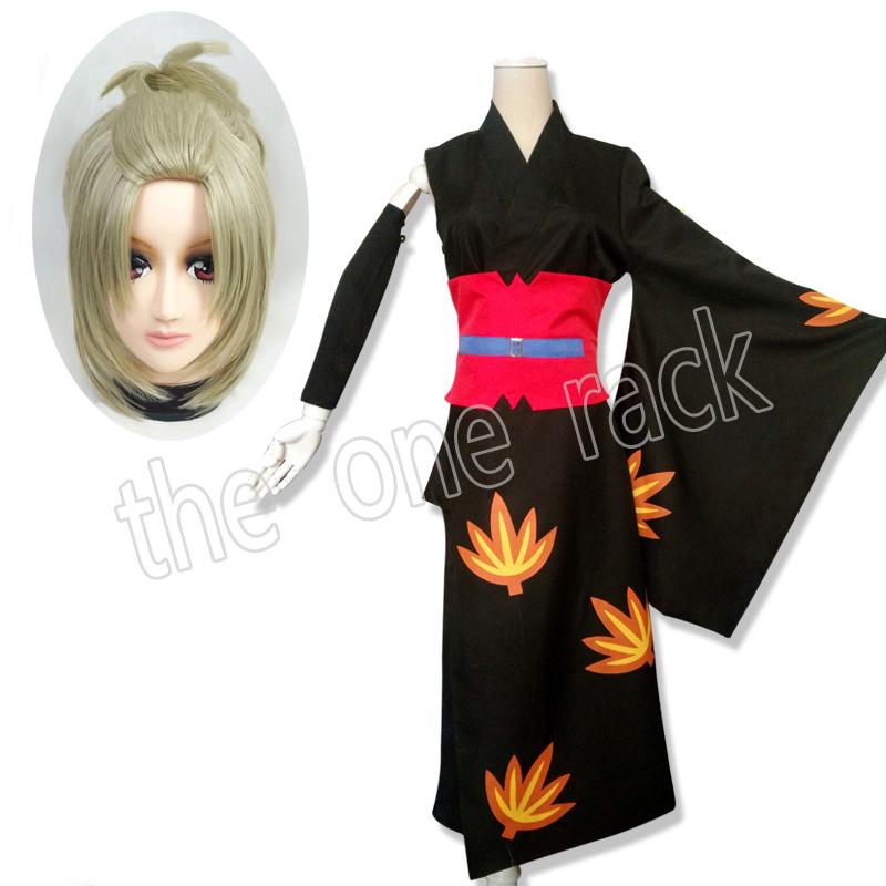 銀魂 風 月詠 コスプレ衣装 着物 ウィッグ Cosplay アニメ ゲーム コスチューム パーティーグッズ ハロウィン仮装 変装 Rack 35 The One Rack 通販 Yahoo ショッピング