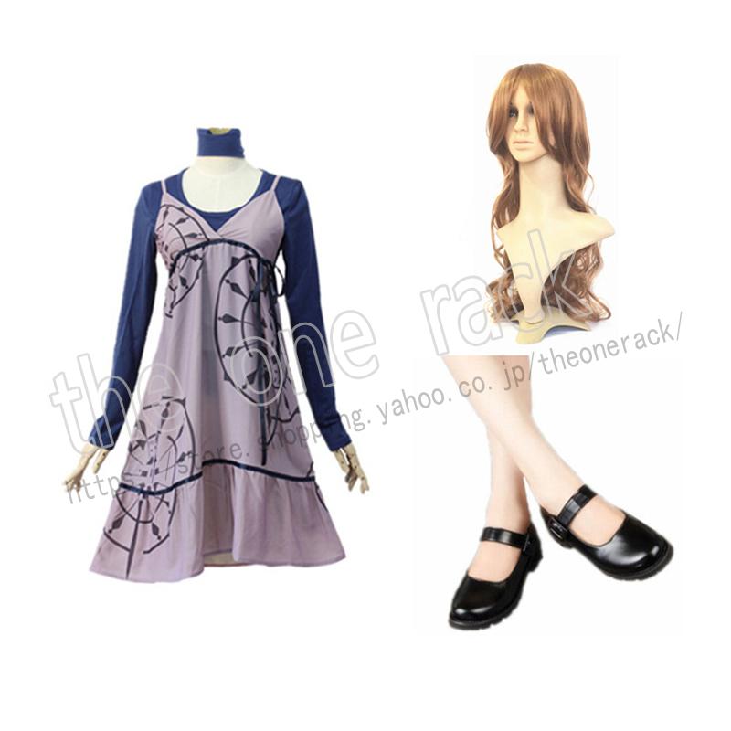 ペルソナ5 風 御船千早 みふねちはや イベント コスプレ衣装 風 ウィッグ ウィッグ Cosplay