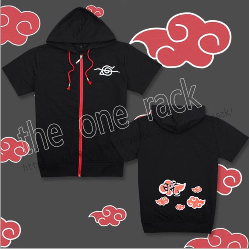 Naruto ナルト 暁 コスプレ衣装 春夏 半袖 Tシャツ 帽子付きの ジャージ ハロウィン仮装変装コスチューム Bwxcrh7oug Www Cedar Org