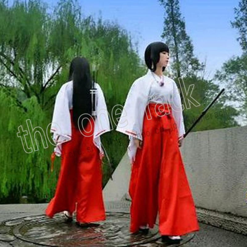 いぬやしゃ 犬夜叉 風 桔梗 ききょう 巫女服 コスプレ衣装 和服 Cosplay コスチューム イベント アニメ 映画 Rack 6118 The One Rack 通販 Yahoo ショッピング