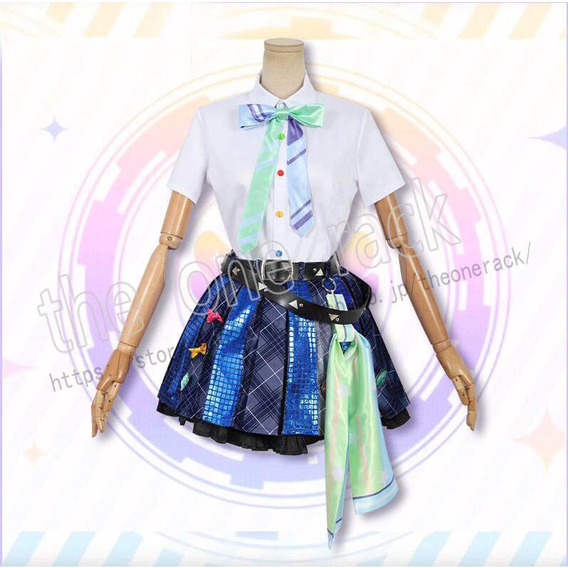 アイドルマスター シャイニーカラーズ 夏的平衡 杜野凛世 コスプレ衣装靴コスチューム 演出服 変装 仮装 ハロウィン イベント 
