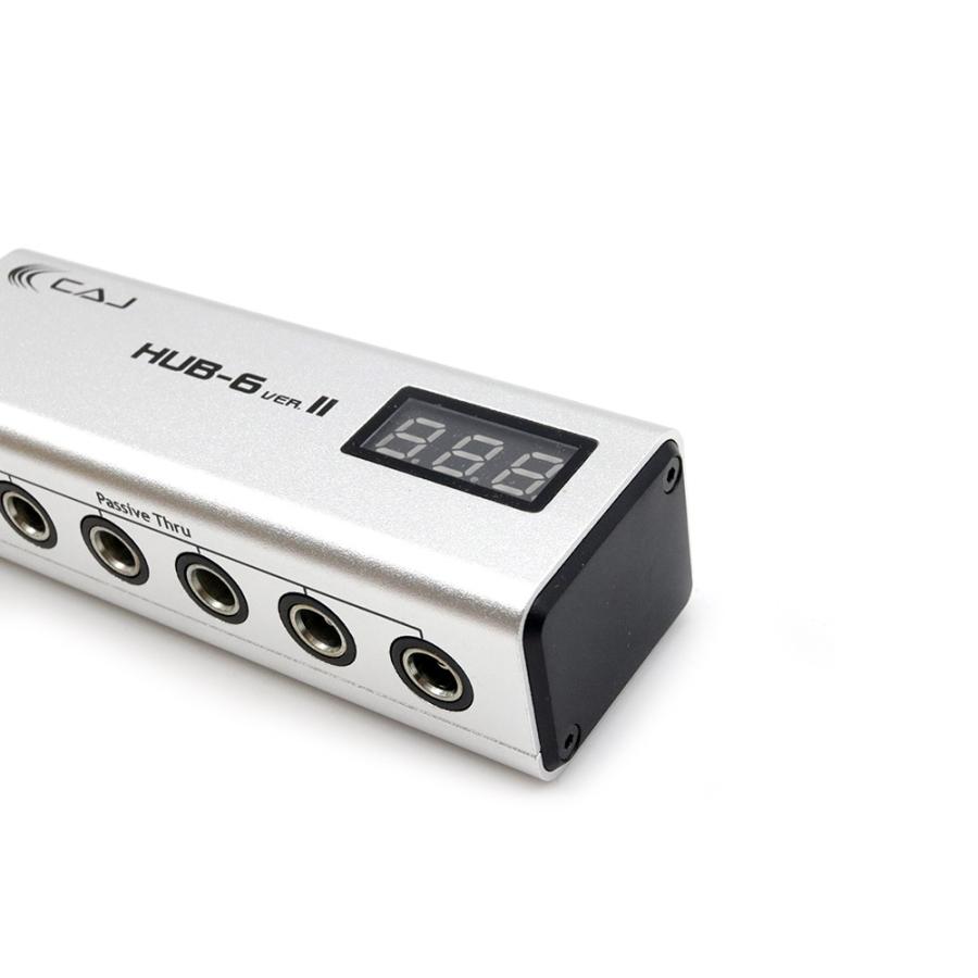 ギター CAJ DC-DC Station II & HUB-6 ver II CAJ CAJ HUB-6 ver.II DC電源ハブ : THEONE エフェクター通販 - 通販