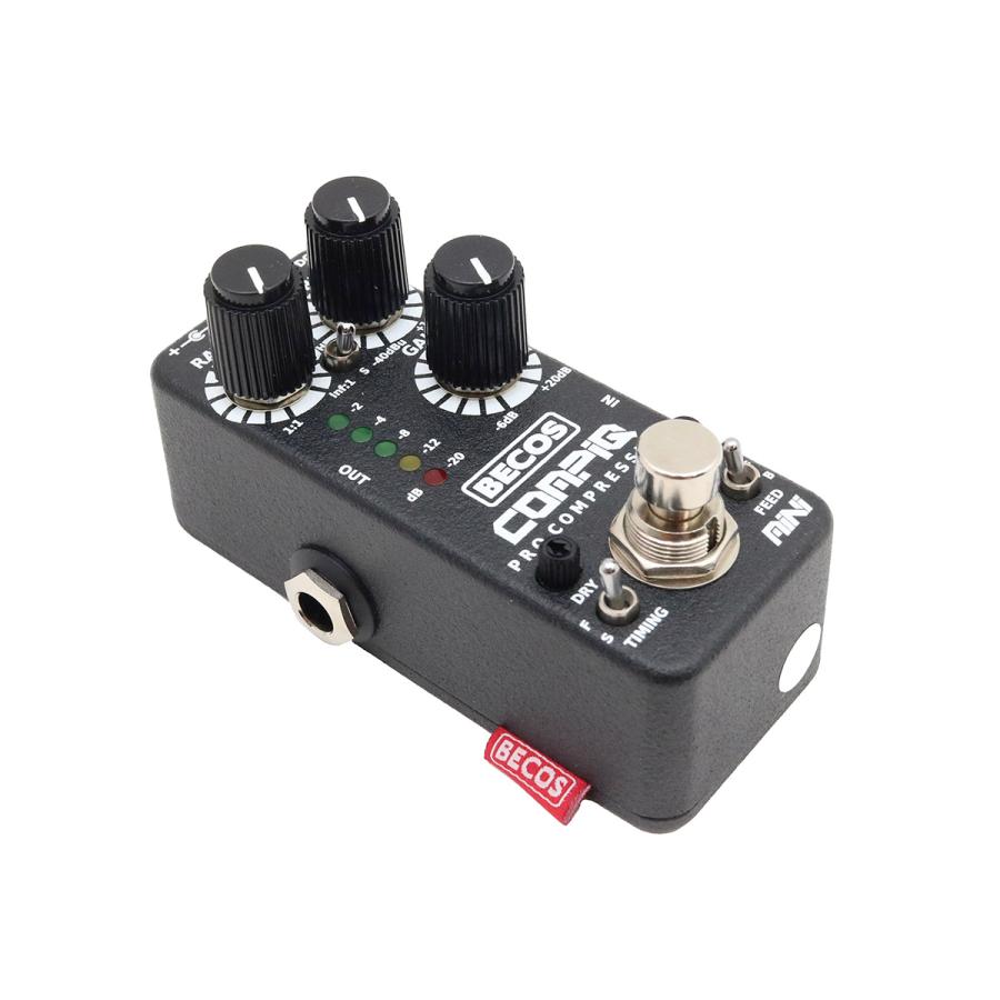 BECOS / CompIQペダルコンプレッサー BECOS CompIQ MINI Pro V2.0 コンプレッサー : THEONE エフェクター