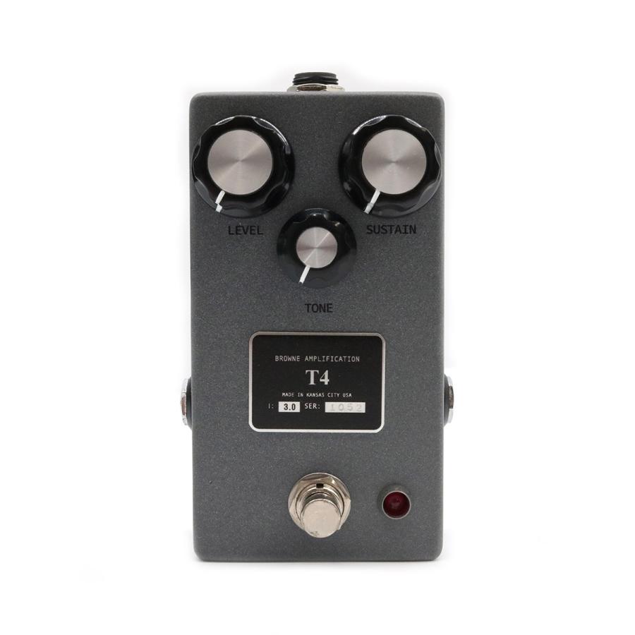 ギター Browne Amplification T4 FUZZ Browne Amplification T4 ファズ : THEONE エフェクター通販 - 通販