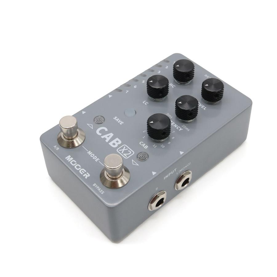 MOOER CAB X2 キャビネットシミュレーター IRローダー 未使用品 特典つき」Mooer CAB X2 / IRローダー キャビネットシミュレーター