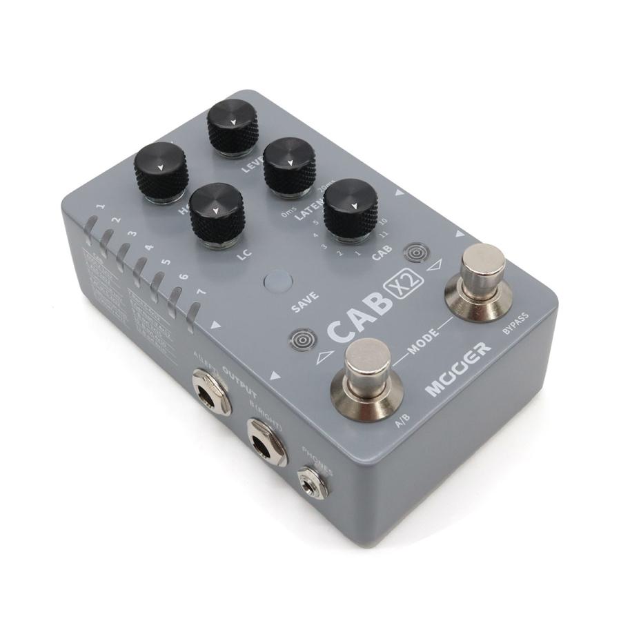 特典つき」Mooer CAB X2 / IRローダー キャビネットシミュレーター