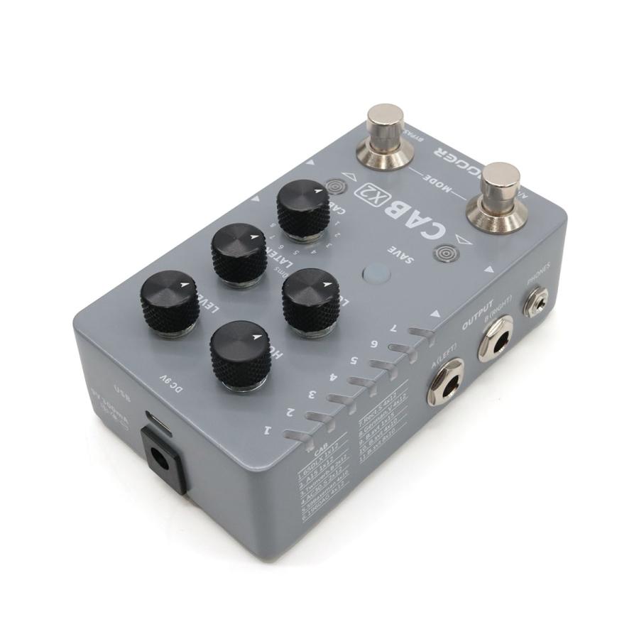 MOOER CAB X2 キャビネットシミュレーター IRローダー 未使用品 特典つき」Mooer CAB X2 / IRローダー キャビネットシミュレーター