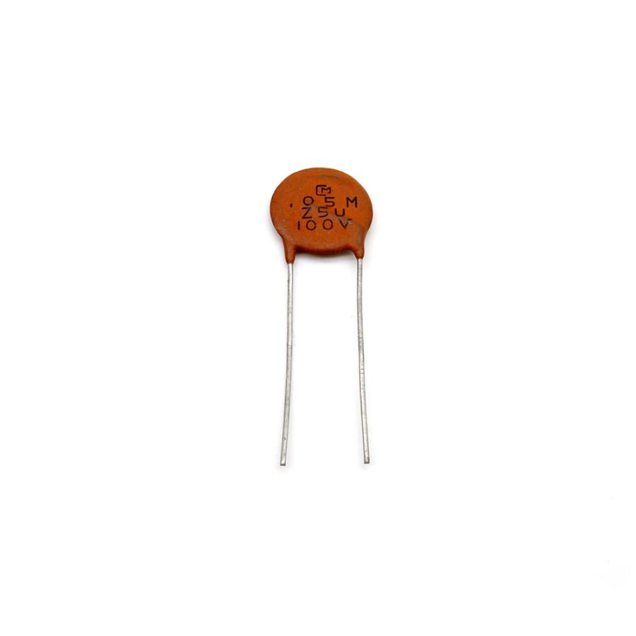 CM 0.05uF - 100v ストラト コンデンサー Western Electric 22GA 単線