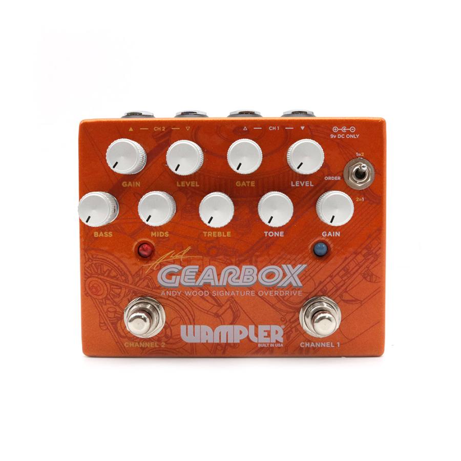 新品 未使用 Wampler Pedals Gearbox Wampler Gearbox オーバードライブ エフェクター Andy Wood モデル