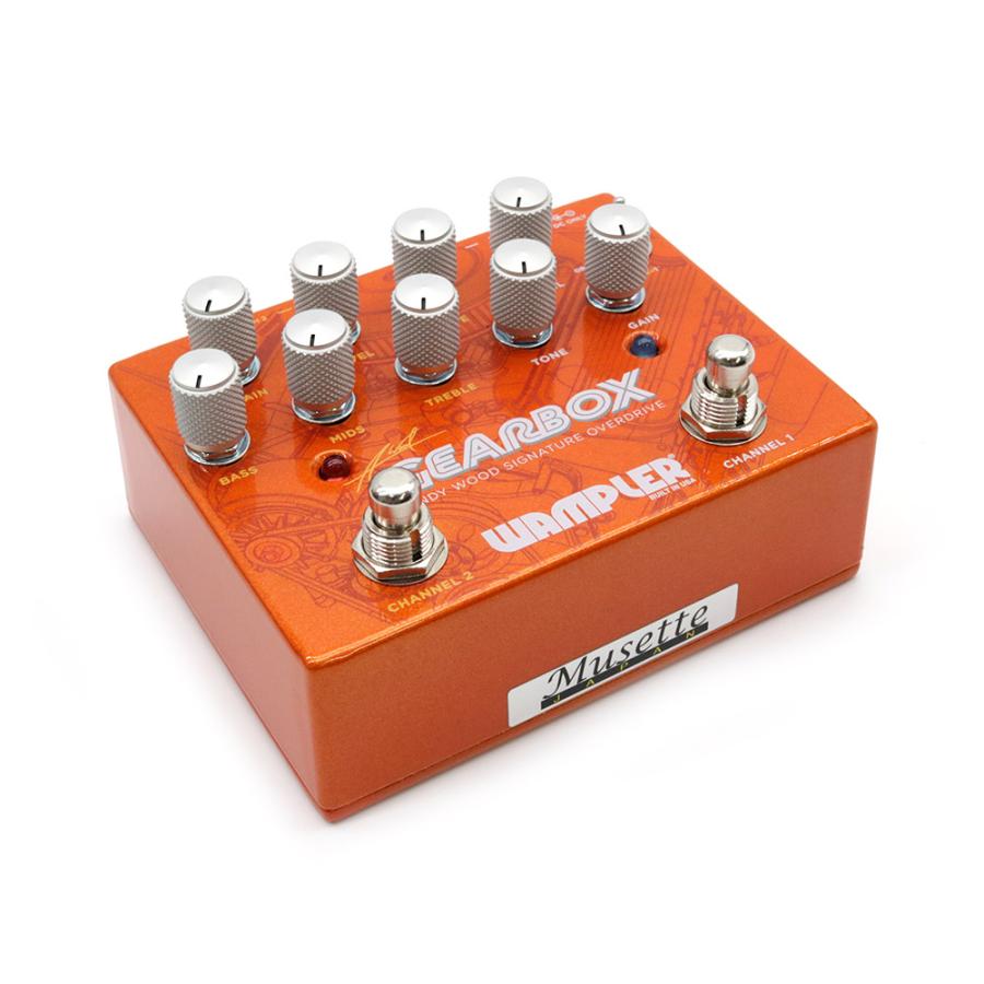 Wampler Gearbox オーバードライブ エフェクター Andy Wood モデル