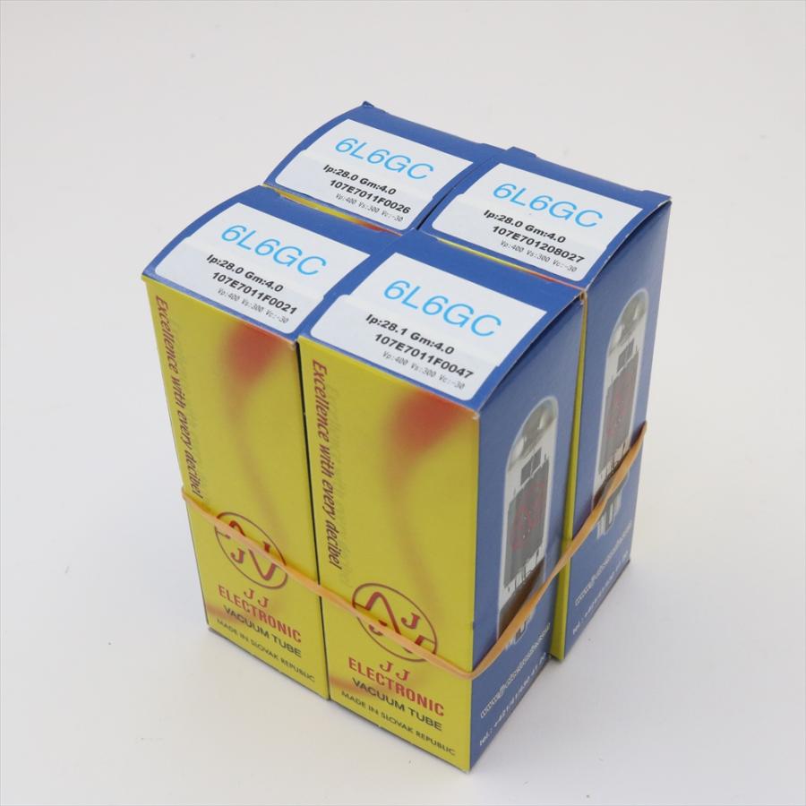 JJ 6L6GC マッチドクワッド (4本) パワー菅 : THEONE