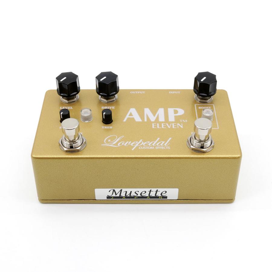 Lovepedal AMP ELEVEN Gold オーバードライブ Lovepedal AMP ELEVEN GOLD オーバードライブ : THEONE