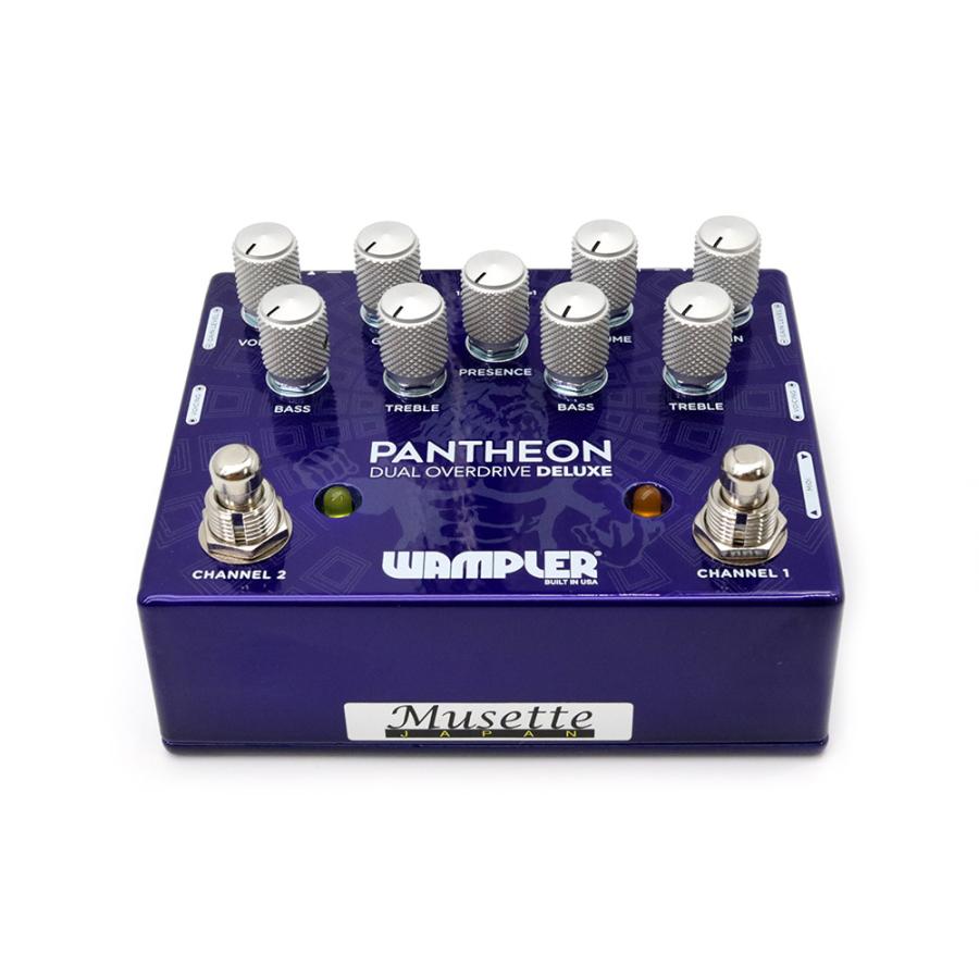 Wampler Pantheon Deluxe Dual Overdrive オーバードライブエフェクター｜theonestore｜02