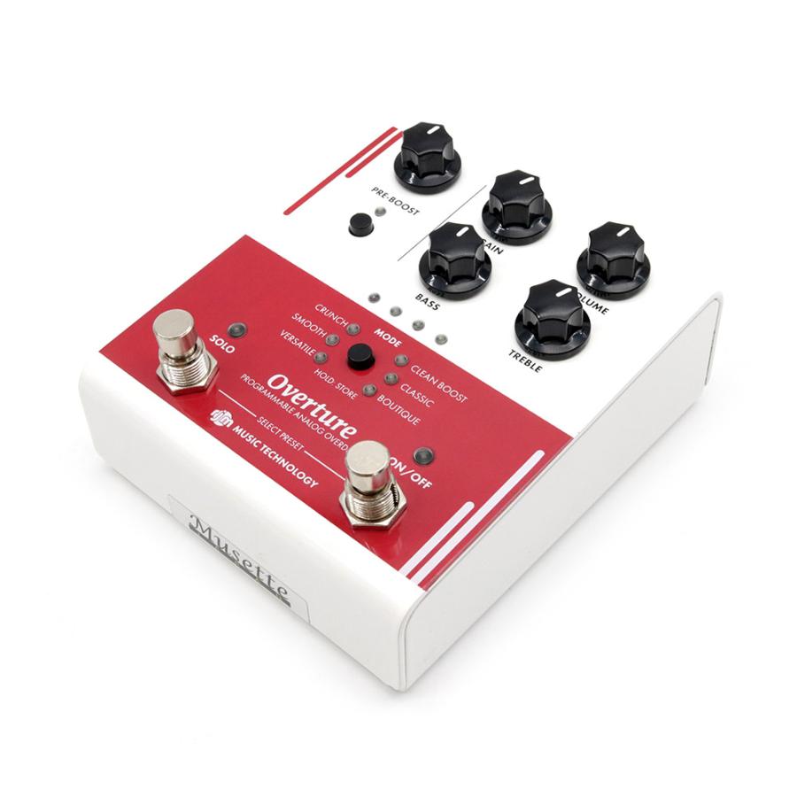 RJM Overture プログラマブル アナログ オーバードライブ エフェクター