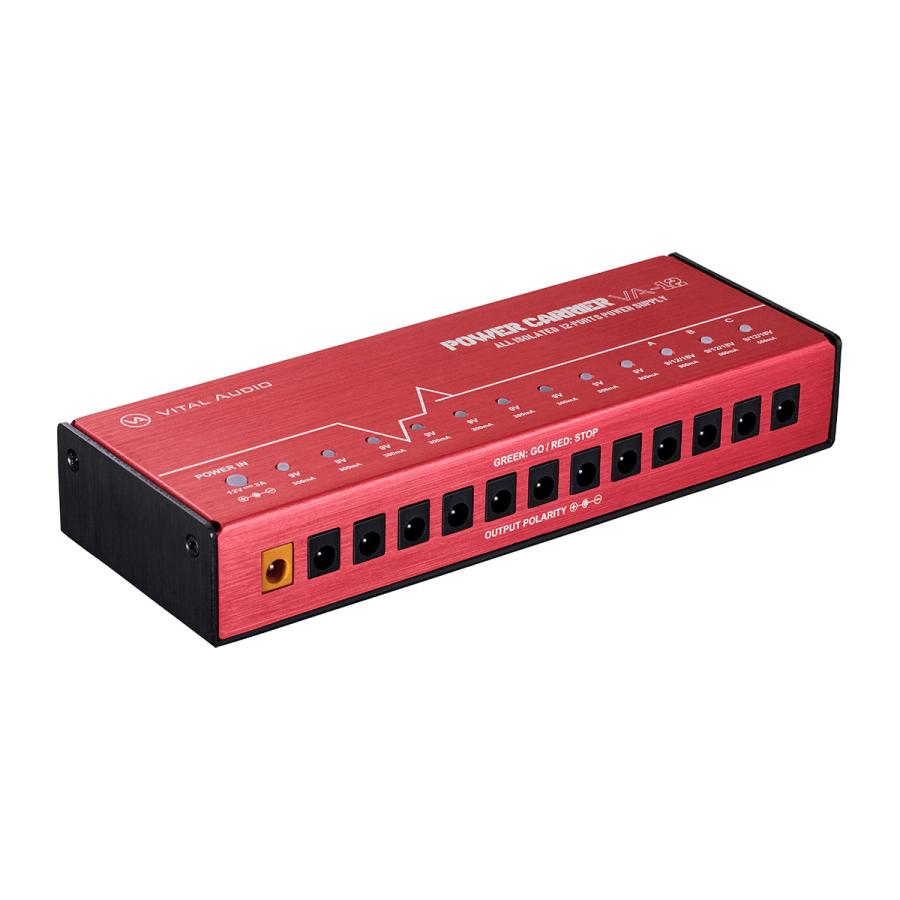 配信機器・PA機器・レコーディング機器 VITAL audio power CARRIER va-12 VITAL AUDIO POWER CARRIER VA-12 パワーサプライ : THEONE