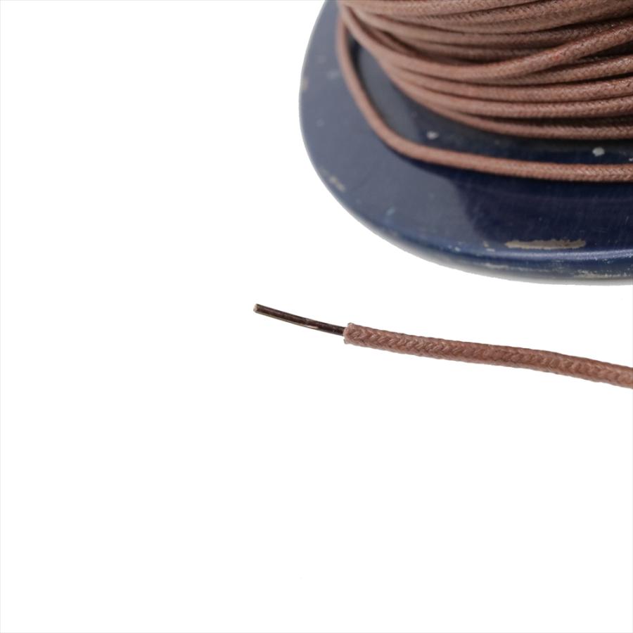 Western Electric 20AWG 単線 ブラックエナメル ビンテージ Brown