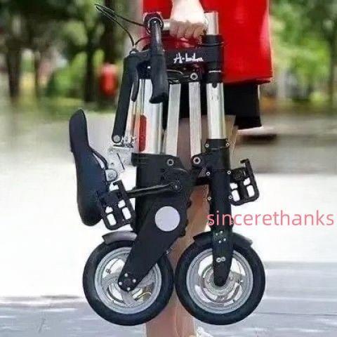 折りたたみ自転車 8インチ チューブレス 折りたたみ自転車 チューブレス 軽量 折りたたみ 自転車 超軽量