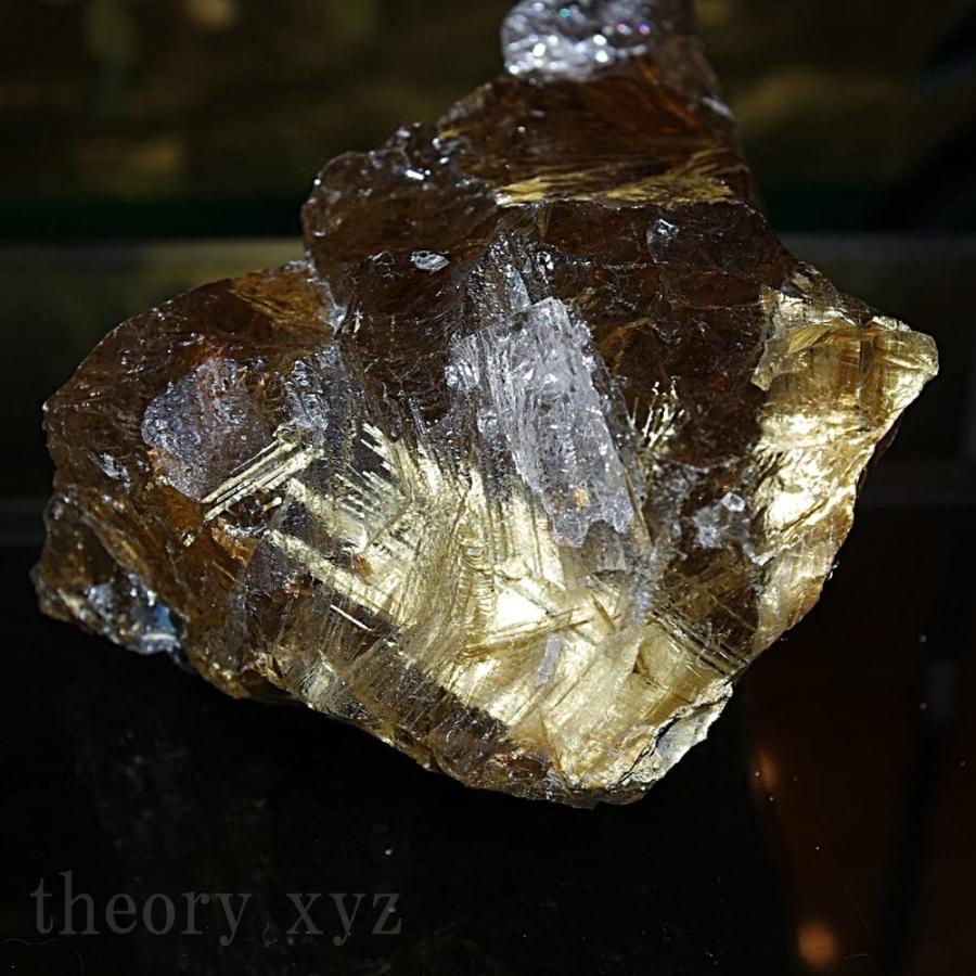 theory xyz ルチルクォーツ 置物 母岩(結晶)入り ゴールドルチル theory xyz ルチルクォーツ 置物 母岩(結晶)入り ゴールドルチル