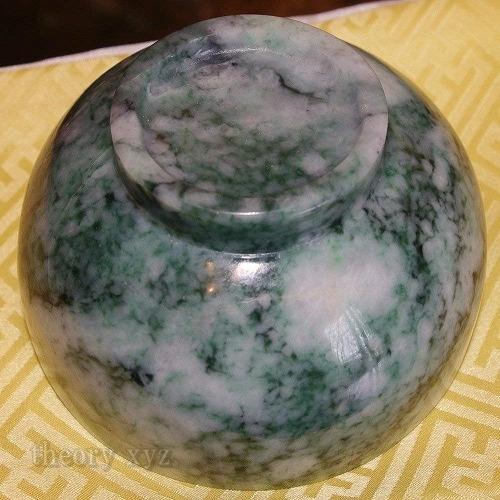 theory xyz 糸魚川翡翠 茶碗 ひすい 8cm 伝統工芸品 純国産 日本