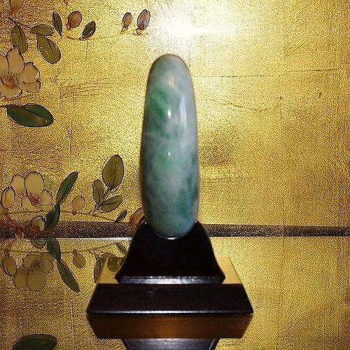 theory xyz 糸魚川翡翠 勾玉 91mm 特大 極上級 ひすい 甲府製 秋光作