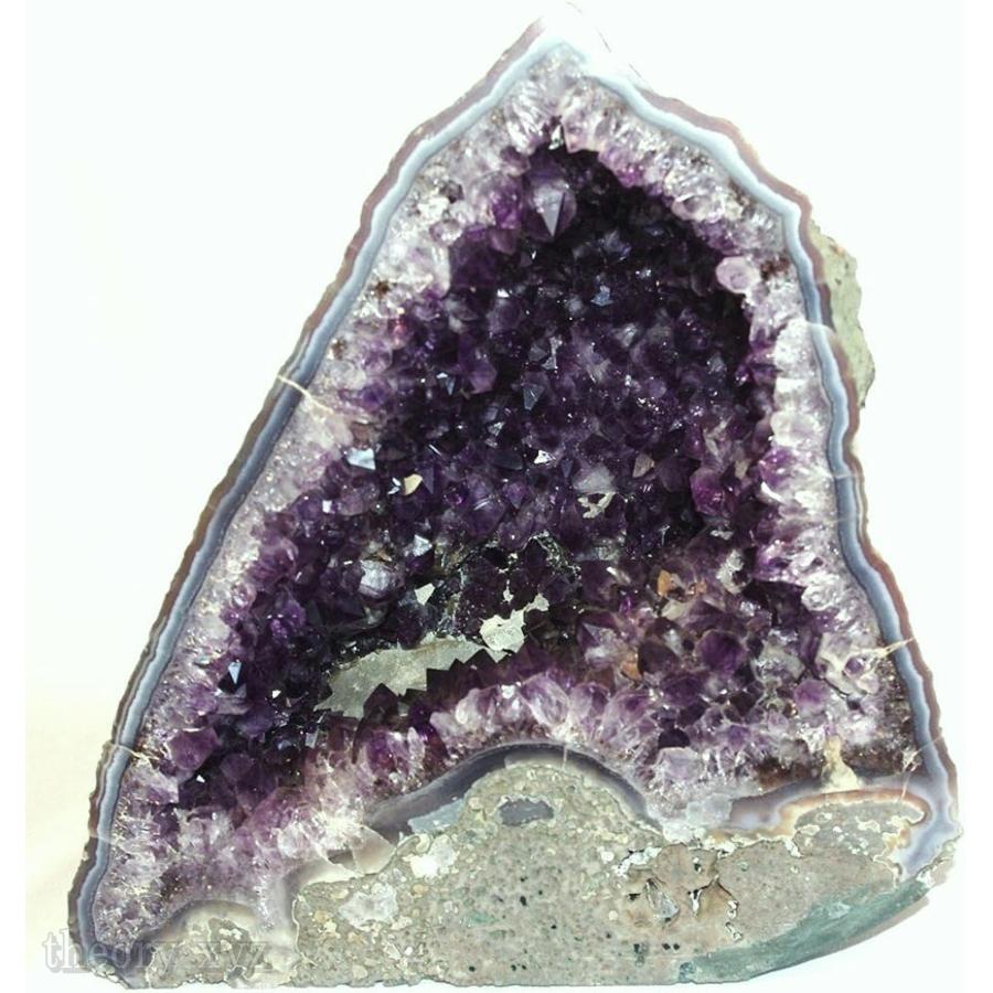theory xyz アメジスト 原石 ドーム 水晶 共生 群晶 4kg 紫水晶 置物