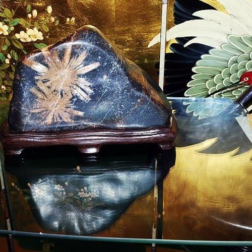 theory xyz 菊花石 岐阜県根尾産 純国産 磨き石 大型 : theory xyz