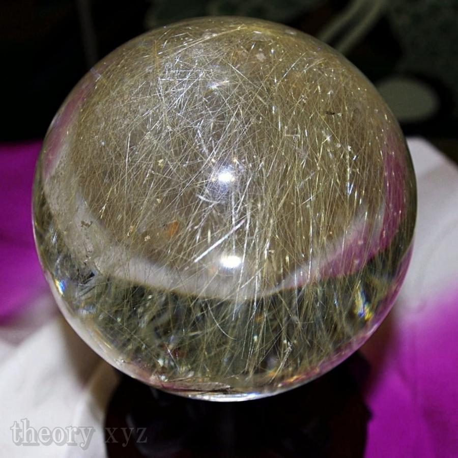 theory xyz ルチルクォーツ 丸玉 水晶玉 天然 75.60mm 宝石鑑別 theory xyz ルチルクォーツ 丸玉 水晶玉 天然 75.60mm 宝石鑑別