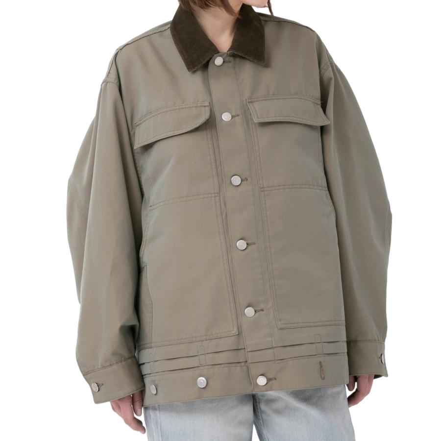 正規取扱店 beautiful people double-end post work twill blouson 
